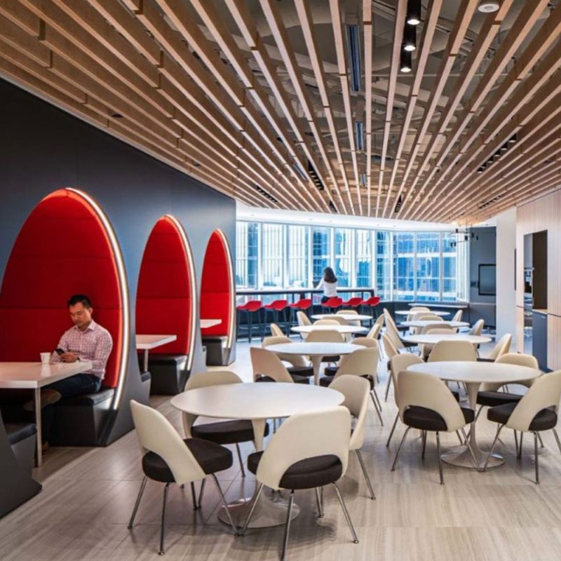 Workplace interior design by Kasian