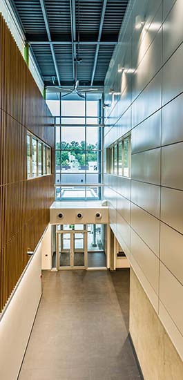 Sustainable design meets complex requirements for a RCMP facility
